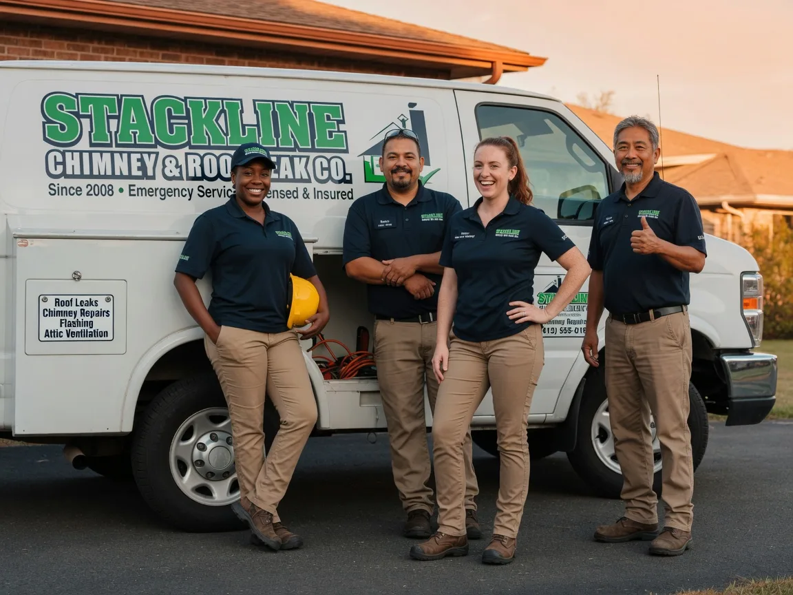 Chimney flashing repair company in Lake City, MI